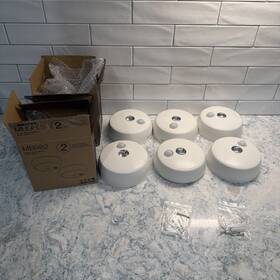 Bright Mb985 Lot Of 6 Mr Beams Mb980 Wireless Motion Sensing Led Ceiling Light Tested Lights