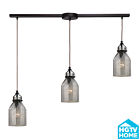46009 Bronze 3 Collection Light 3l Pendant Rubbed Lighting Danica Elk Oil