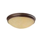 5123-eb Bronze Millennium Turinian Euro Two Light Scav Lighting Mount Flush