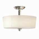 G-4925-pn-i Brushed 2 Nickel Nice 13 Lighting -4925-pn- Earth Flush Mount Modeno Good