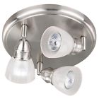Icw261a03bpt10 Brushed Pewter Fixture Light Ceiling 3 Wall Canarm Stardust