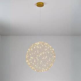 Bulbly 751314921856 Artisanal Enclave Fairy Led Ceiling Lamp - Handcrafted Warm Light Pre