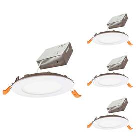 862657 Bulbrite 4 Inch Canless 2700k 75-watt Equivalent New Construction Integrated Led Light