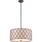 Bwl2822cc Quoizel Brown Lattice Pendant Copper Canyon 611728208052