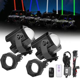 L001bk70 Bystralx Upgrade 70mm Whipless Led Whip Lights With Mounts Fit 1.5ftft-2ftft Roll Cage 4 C