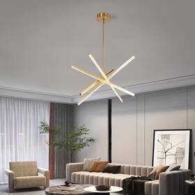 C Cattleya 702401557328 4-light Sputnik Led Chandelier Hanging Pendant