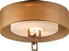 C2870 Mount 18 Contemporary Lighting Link Flush Ceiling Troy Semi