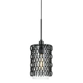 Fx-3643-1 Cal Lighting 020193168141 Iron Pendant Chandelier Bubble Glass Shade 6ft Cord Du