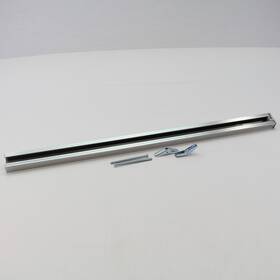 Ht-270-bs Cal Lighting 2ft Brushed Steel Track Single Circuit 120v With One End Cap