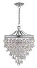 3247898 Calypso 12 Chrome-open Crystorama Pendant 130 Polished Large