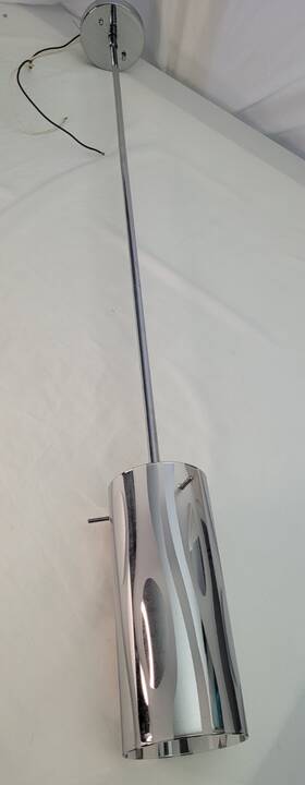 Ipl124b0 Canarm Modern Single Hanging Pendant Lighting Chrome Kitchen Island Light Bar With Tilt