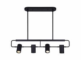 Ist697b04bk10 Canarm Leal Suspended Track - 4-light 50w Gu10 31 Inch Wide Adjustable