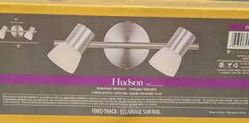 It517a02bn Canarm 2-light Hudson Ceiling Or Wall Track Light Brushed Nickel A15