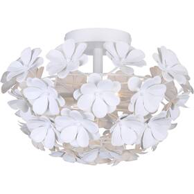 Ifm2022b14wh Canarm Lighting Cassia Flush Mount White