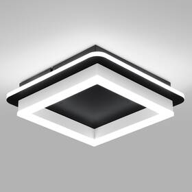 Gdd-2cfxbkb-c Caneoe Black Led Hallway Light Fixtures 6000k Cold White Modern Ceiling Fi
