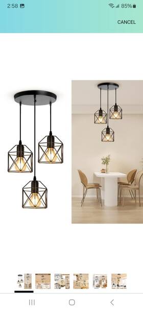 Zm-3l-01 Canmeijia 3-light Pendant Light Fixtures Farmhouse Kitchen Island Fixture