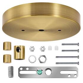 Canopy-5-anti Canomo 5 1/8 Inches Single Light Ceiling Lighting Canopy Kit Pendant Plate Cov