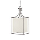 9041mn-472 Capital Matte Nickel Lighting Pendant Midtown 2 Light Lantern Xo-41