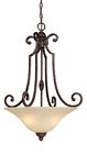 3584cb Capital Chandelier Light Brown 3 Chesterfield Lighting Collection Barclay
