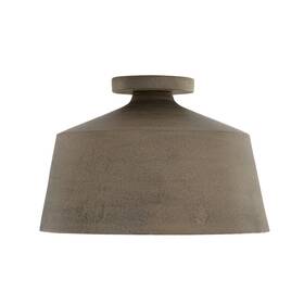 235311cy Capital Lighting 235311 Quarry 14 Inch W Semi-flush Ceiling Fixture - Clay