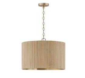 350741ws Capital Lighting Donovan 3 Light Pendant Artisan Style -14.5 Inch New