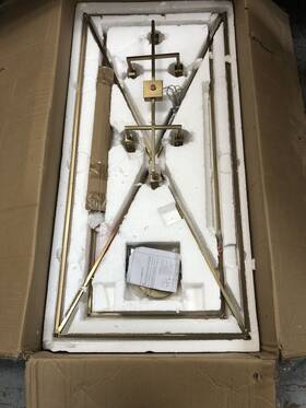 837661ad Capital Lighting Thea 6 Light 42 Inch Chandelier - Aged Brass