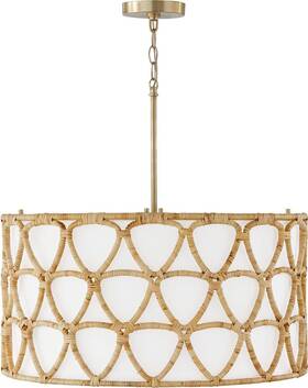 347241ma Capital Lighting Fixture Company 841740169677 Tulum Natural Handcrafted Rattan White Linen Drum P