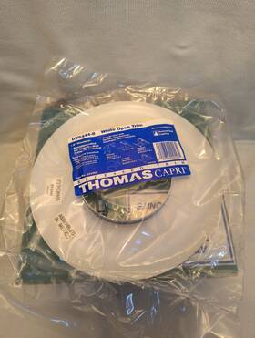 Dy-6444 Capri Nos Thomas Lighting White Open Trim Recessed Trims 8 Inch Round Metal Dy6444