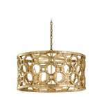 Cb.104-46 Corbett Lighting Pendant In Stained Silver Leaf 782042992306