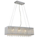 Ccc1113-6bcp Hom Venessa Modern Light Crystal Chandelier