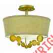 Fr31241spg Ceiling Light Gold 3 Ramond Spanish Fredrick Semi-flush Fixture