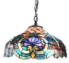 Ch1b715bd17-dh2 Chloe Shade Victorian Design Tiffany Style Stained Glass 091037950598