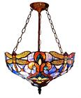 Ch1b717bd17-uh2 Chloe Lighting Stained Glass 091037950680
