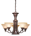 Ch30306rbz Lighting Royal Bronze Ceiling Vaxcel Standford Chandelier 6 Fixture