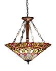 Ch33444gv24-uh3 Chloe Lighting Stained Glass Victorian Light Inverted Pendant 091037691804 Ch33444gv24-uh3 Chloe Lighting Stained Glass Victorian Light Inverted Pendant 091037691804