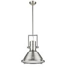 Ch58021bn16-dp1 Chloe Industrial Retro Design Hanging Ceiling Pendant Brushed 013964815030
