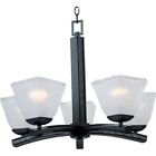 12505cini Chandelier Lighting 5-light Vail Maxim Natural Finish Iron Collection
