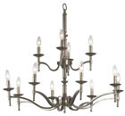 90069ob Chandelier 30.5 33.9 Light Home 12 Hastings " Kenroy