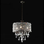 Bpe-55bk Chandelier Bronze Crystal Antique 4-light