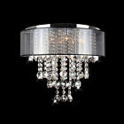 B855-dl-400 Chandelier Chrome 9-light Flushmount Visalia