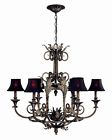 Wi724689 Chandelier Id Pavia Light Bronze 121045 6 - Finish