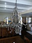F1798 Chandelier Light Bronze Traditional Murray Mademoiselle Feiss 6 Crystal