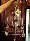 P4208-104 Chandelier Lighting Thomasville 3-light Noir - Polished Nickel