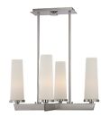 Upcl5004bn Chandelier - Nickel 25 Loft Uptown Quoizel Brushed " 4-light Chelsea