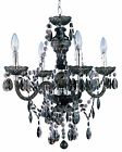 Pmc-6604-sm Chandelier Madison Acrylic Lighting 4-light Smoked Park