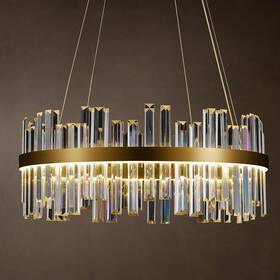 Chandeliers For Dining Room 313098764717 24ftft Modern Gold Crystal Chandelier - K9 Led Dimmable With R