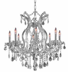 Chandeliers4less 643690948223 Chandelier K9 Crystal French Pendant Foyer Or Dining Room Ceiling Light Fixture