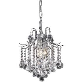 Chandeliers4less 842814113633 Chandelier Crystal Pendant Chrome Light Fixture Kitchen Dining Room Bathroom