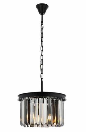 Chandeliers4less 842814115187 Crystal Pendant Silver Shade 3 Light Kitchen Island Dining Room Fixture 16 Inch