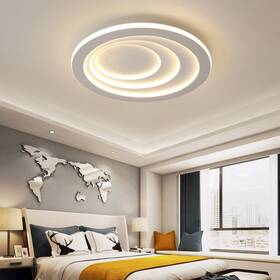 Hg-hcxlst-3129 China Modern Led Round Ceiling Light Flush Mount Lamp Bedroom Lighting Fixture